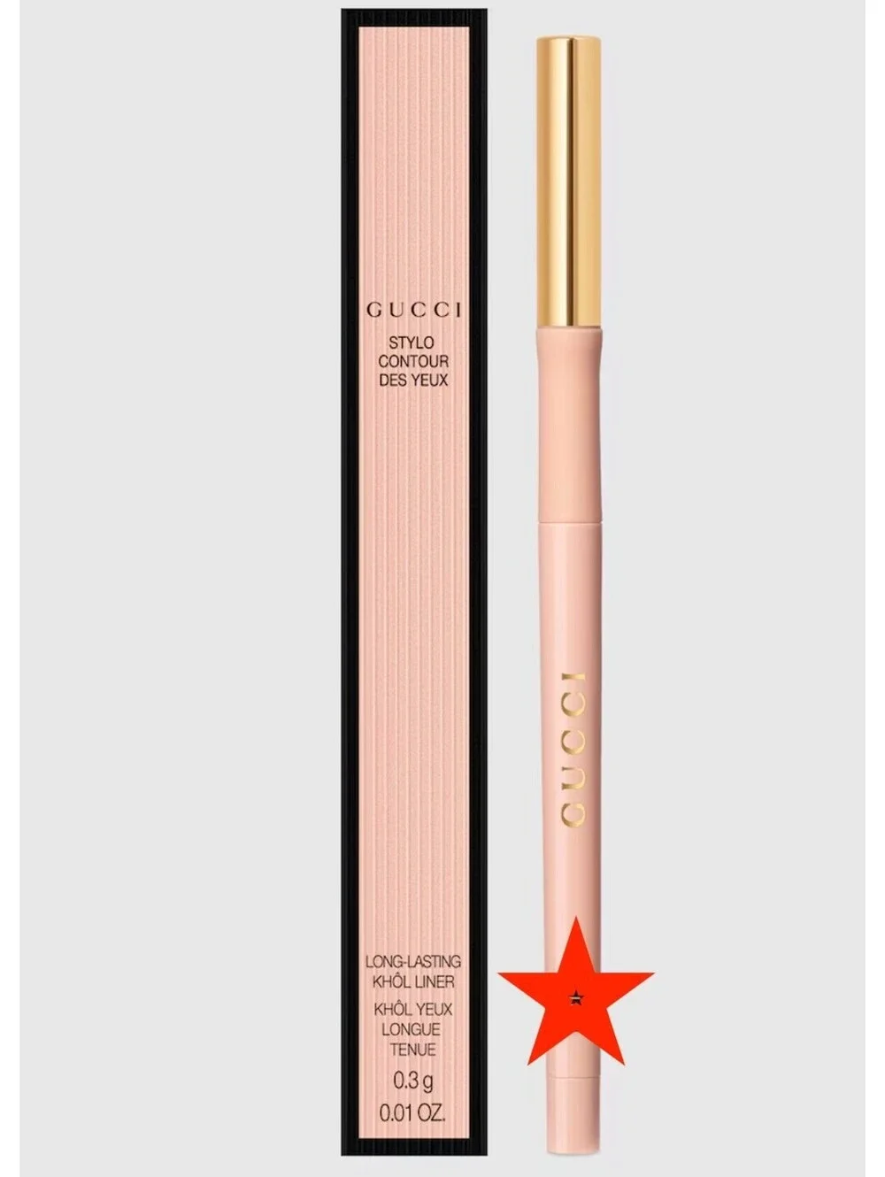 Gucci 02 Anthracite Stylo Contour Des Yeux Long-Lasting Khôl Liner NIB.3g/.01oz